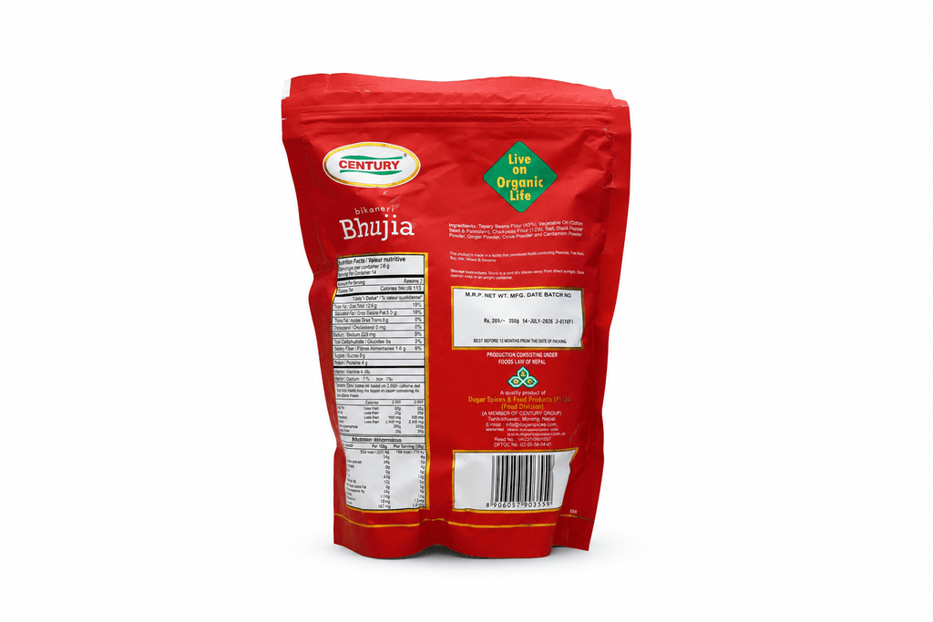 CENTURY BHUJIA POUCH 350GM