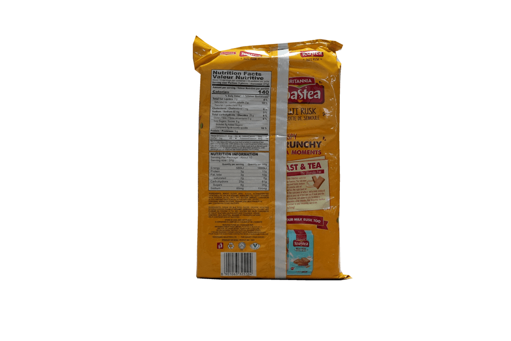 BRITANNIA WHEAT\SUJI RUSK 305GM