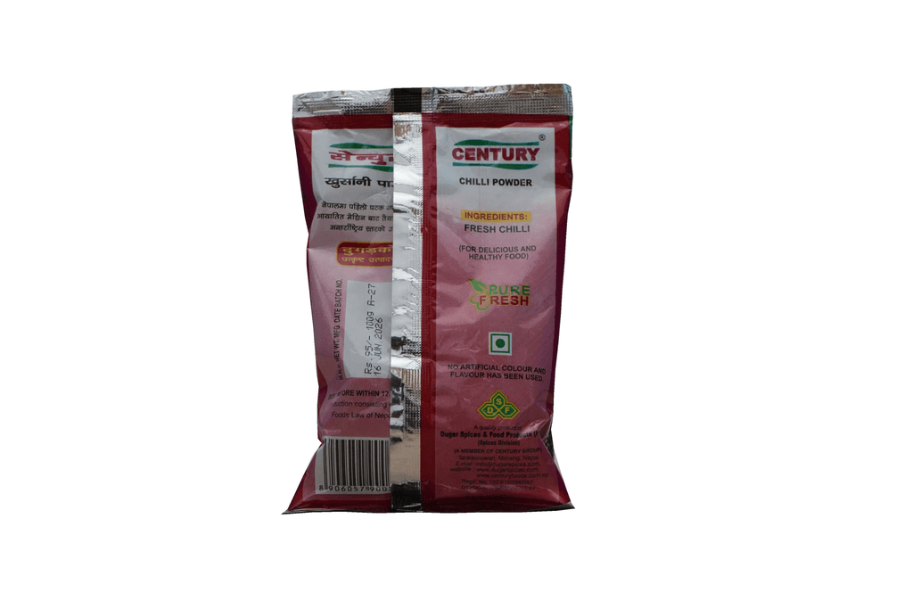 CENTURY CHILLI POWDER 100GM