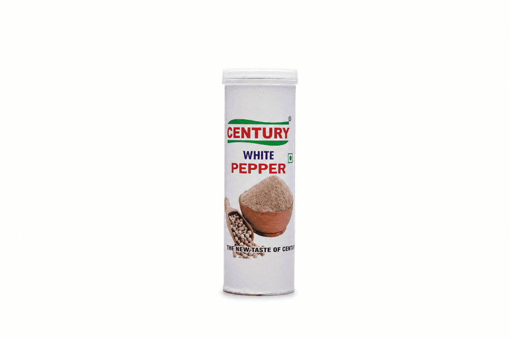 CENTURY WHITE PEPPER 50GM CAN
